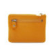 Žlutá malá dámská kožená peněženka se zápinkou 511-8205-86/40