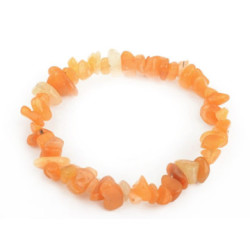 Žltooranžový dámsky náramok z minerálov Aventurin