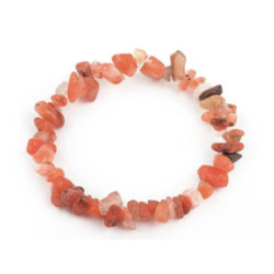 Červený dámsky náramok z minerálov Karneol