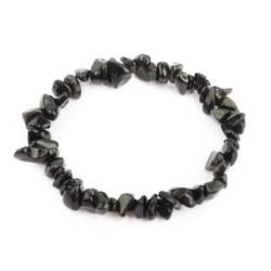 Čierny dámsky náramok z minerálov Obsidian