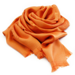 Oranžová dámska elegantná šatka Everleigh