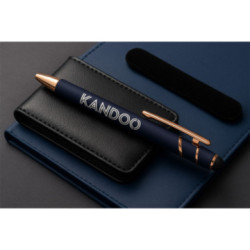 Modrá pero s nápisom Kandoo - darček