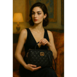 Čierna trendy crossbody kabelka Harada