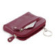 Vínově červená sada dámského batohu, peněženky a klíčenky 412-8955-4722-8104-34