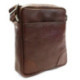 Sada hnědého pánského crossbagu a peněženky Mazza