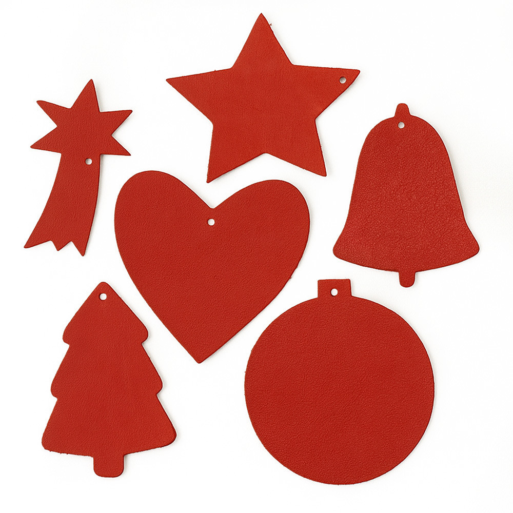 Červená vánoční ozdoba hvězda Gallo