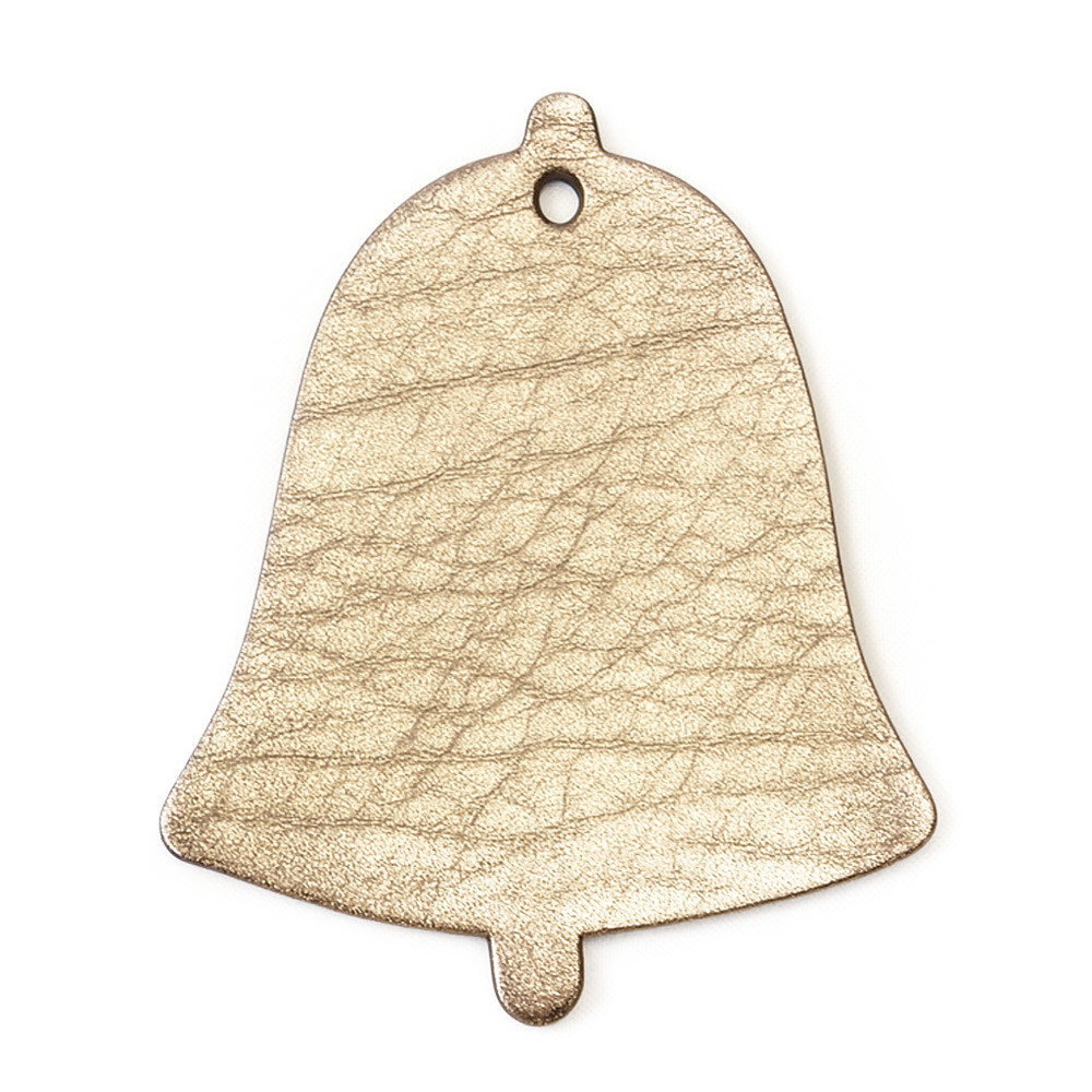 Zlatá vianočná ozdoba zvonček Cabrera