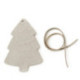 Zlatá vánoční ozdoba stromeček 619-1215-01