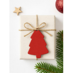 Červená vianočná ozdoba stromček Yevheniy