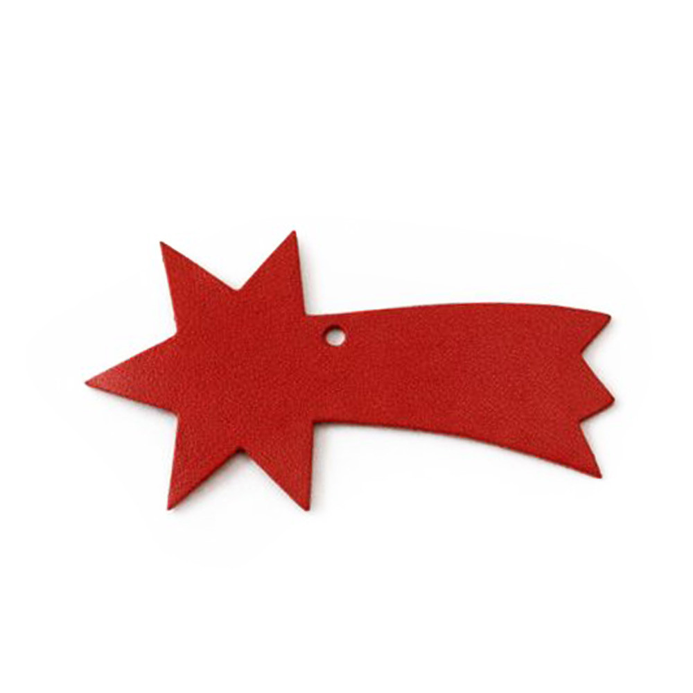 Červená vianočná ozdoba stromček Robbins