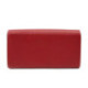 Červená kožená číšnická peněženka s kapsami na kreditní karty 515-2401C-31