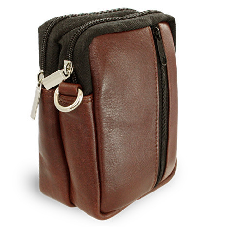 Hnedý kožený dokument etui Eliana