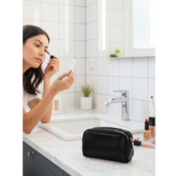 Čierna kožená etue Nevaeh