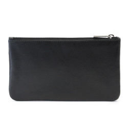 Čierna kožená etue Kaylee