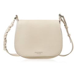 Smotanová dámska crossbody kožená kabelka Pernille