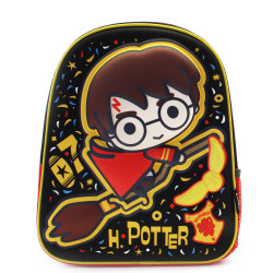 Farebný detský zipsový batoh s obrázkom Potter