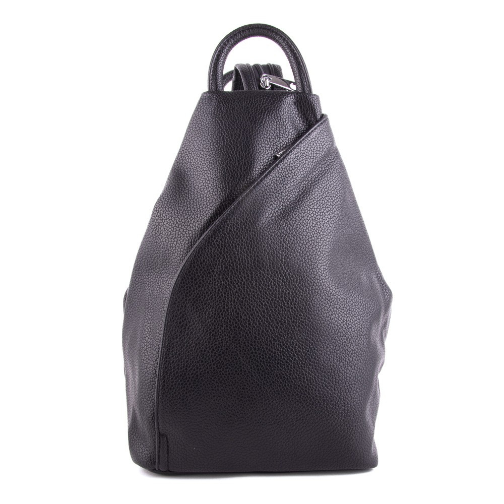 Čierny moderný dámsky batoh Zastien