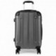 Šedý cestovní kvalitní prostorný malý kufr Amol Katalog Produkty