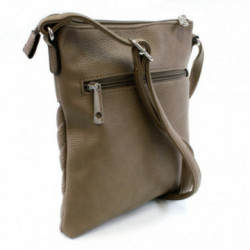 Hnedá malá crossbody kabelka Ababa