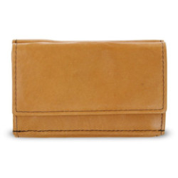 Svetlo hnedá kožená mini peňaženka Athena