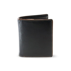 Čierno hnedá pánska kožená peňaženka s vnútornou zápinkou Jennie
