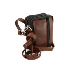 Hnedý kožený dokument etui Eliana