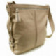 Písková velká moderní crossbody kabelka Ulbiel