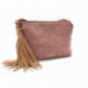 Růžová netradiční crossbody dámská kabelka Pansy