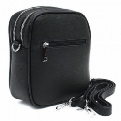 Čierna trendy crossbody dámska kabelka Madie