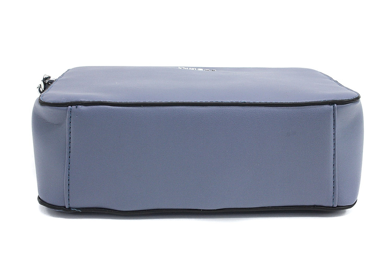 Modrá obdélníková zipová dámská crossbody kabelka Bretta