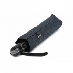 Sivý plne automatický skladací pánsky dáždnik s kockou Thiago