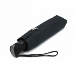 Šedý plne automatický skladací pánsky dáždnik s čiarkou Thiago