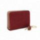 Červená krátká dámská peněženka Adelina