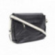 Černobéžová klopnová dámská kabelka s výrazným designem Gaetana