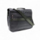Kvalitní tmavě šedá pánská taška na notebook Zaiden
