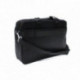 Kvalitní zipová černá pánská taška na notebook Ignacio