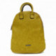 Žlutý moderní zipový dámský batoh Mabella