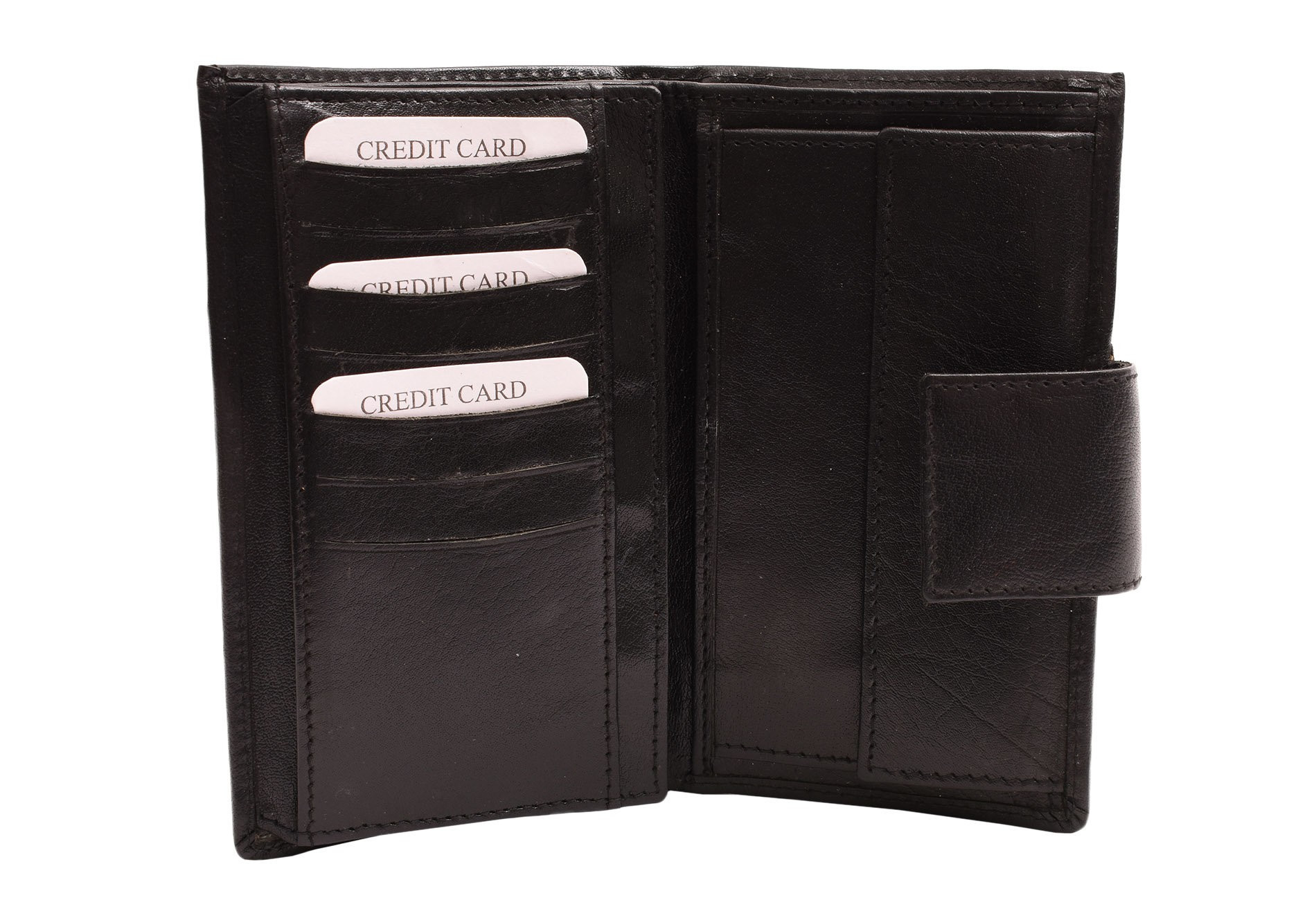 Černá dámská peněženka se zápinkou Sariyah