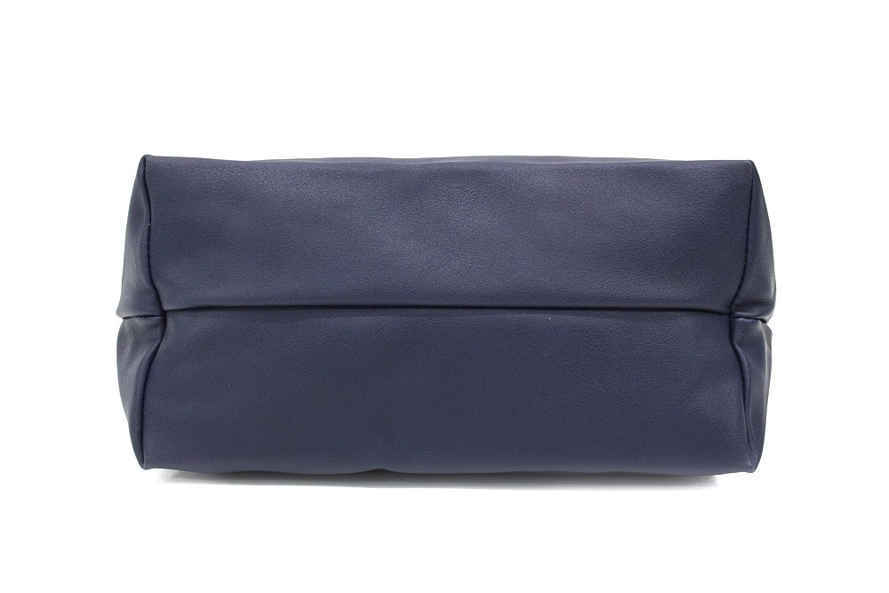 Tmavě modrý dámský elegantní kabelkový set 2v1 Berthe