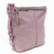 Světle růžová velká moderní crossbody kabelka Ulbiel