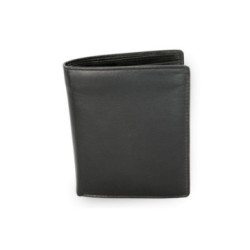 Čierna pánska kožená peňaženka Connor