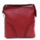 Červená zipová dámská prostorná kabelka Jessa