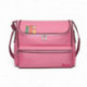 Růžová praktická přebalovací taška s obrázkem Buiron