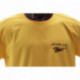 Žluté pánské tričko s kulatým výstřihem Ashton