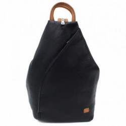 Čierny moderný dámsky batoh Sharmain