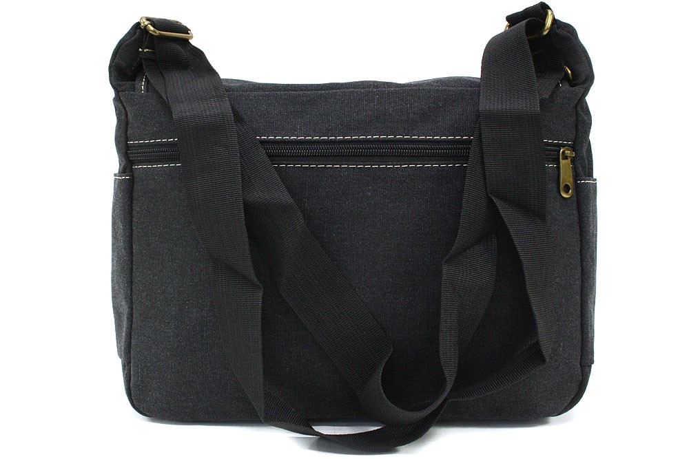 Černá pánská látková crossbody taška Jionni