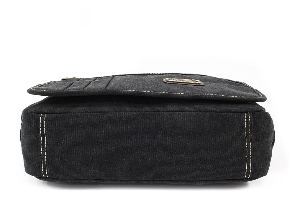 Černá pánská látková crossbody taška Jionni