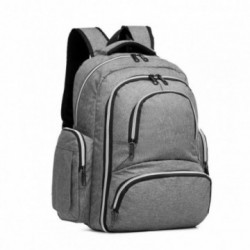 Sivý multifunkčný materský praktický batoh Babiel
