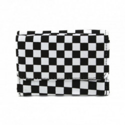 Čiernobiela kockovaná peňaženka Haylee