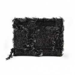 Čierna textilná dámska peňaženka Lorelei